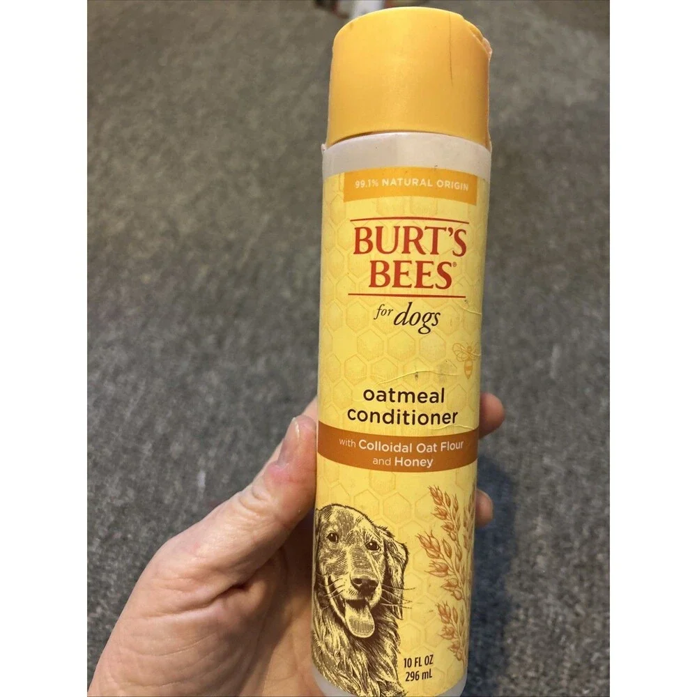 Burt’s Bees Dog Oatmeal Conditioner Colloidal Oat Flour and honey *Sealed New*